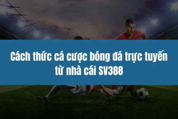 Cách thức cá cược bóng đá trực tuyến từ nhà cái SV388