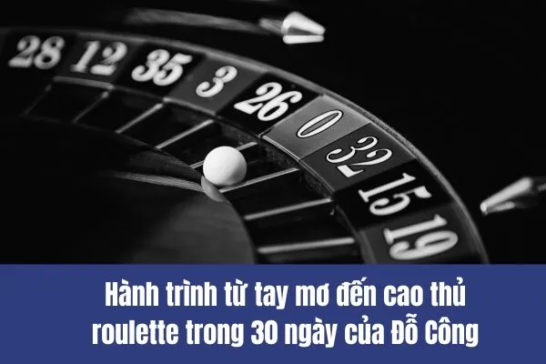 Hành trình từ tay mơ đến cao thủ roulette trong 30 ngày của Đỗ Công