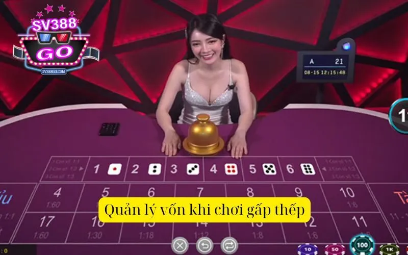 Quản lý vốn khi chơi gấp thếp